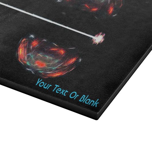 Atom spalten schneidebrett (Ecke)