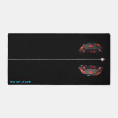 Atom spalten schreibtischunterlage (Vorderseite)