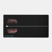 Atom spalten schreibtischunterlage (Vorderseite)