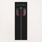 Atom spalten yogamatte (Vorderseite)