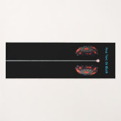 Atom spalten yogamatte (Vorderseite (Horizontal))