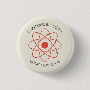 Atom-Struktur Button