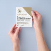 Atom Symbol, Kurswerbung Flyer (Gruppe)