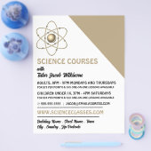 Atom Symbol, Kurswerbung Flyer (Einzeln)