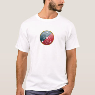 Atom-Symbol (weiß) T-Shirt