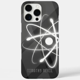 Atom Symbol   Wissenschaftliche Regeln iPhone 16 Pro Max Hülle
