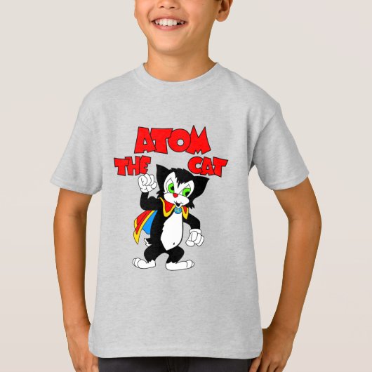 Atom the Cat Character T - Shirt (Vorderseite)