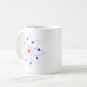 Atom Vector Clipart Kaffeetasse (Vorderseite Links)