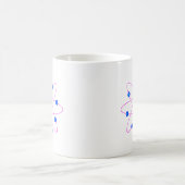 Atom Vector Clipart Kaffeetasse (Mittel)