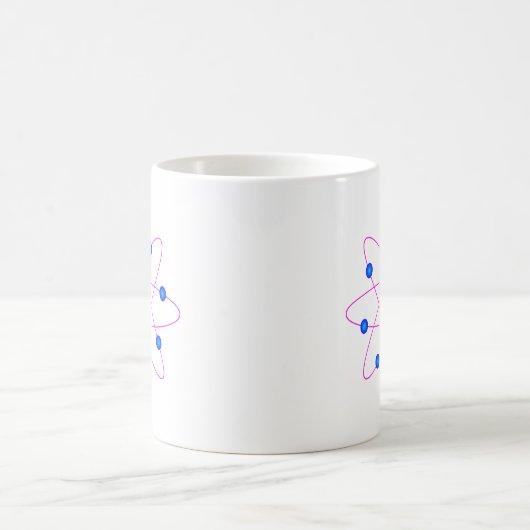 Atom Vector Clipart Kaffeetasse (Mittel)