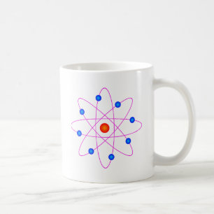 Atom Vector Clipart Kaffeetasse
