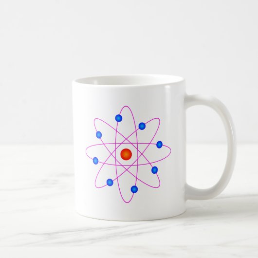 Atom Vector Clipart Kaffeetasse (Rechts)