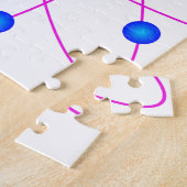 Atom Vector Clipart Puzzle (Seite)