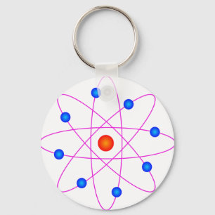 Atom Vector Clipart Schlüsselanhänger