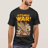 Atom War #4 - Kunst des Goldenen Comic T-Shirt (Vorderseite)