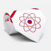 Atom White Krawatte (Gerollt)