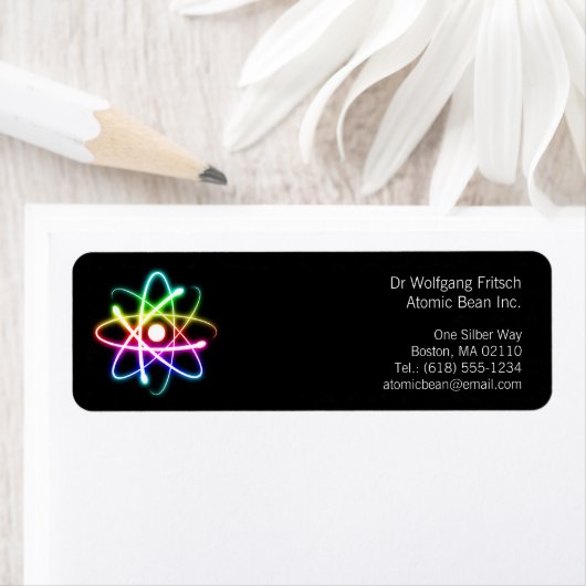 Atom | Wissenschaftliches Etikett (Insitu)