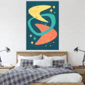 Atomalter Mitte des 7. Jahrhunderts Leinwanddruck (Insitu (Schlafzimmer))