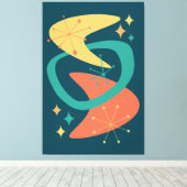 Atomalter Mitte des 7. Jahrhunderts Leinwanddruck (Insitu (Holzboden))