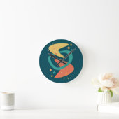 Atomalter Mitte des 7. Jahrhunderts Runde Wanduhr (Zuhause)