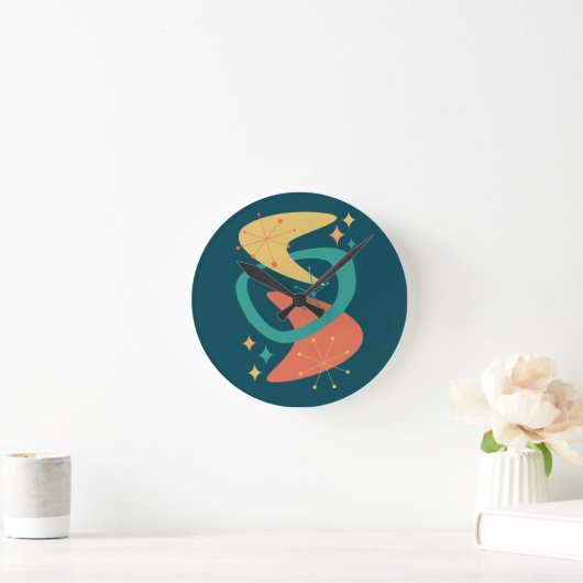 Atomalter Mitte des 7. Jahrhunderts Runde Wanduhr (Zuhause)