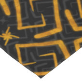 Atomalters-Fünfzigerjahre Retro Party Tischdecke (Schrägansicht)