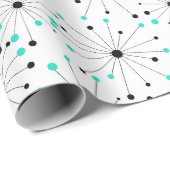 Atomar Festlich Geschenkpapier (Rolleneckpunkt)