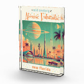 Atomar Futuristisches New Florida Fotoblock (Rechts)