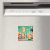 Atomar Futuristisches New Florida Magnet (In Situ (Geschirrspüler))