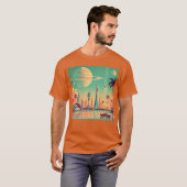 Atomar Futuristisches New Florida T-Shirt (Vorne ganz)