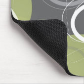 Atomar in olivgrünem Mousepad (Ecke)
