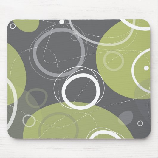 Atomar in olivgrünem Mousepad (Vorne)