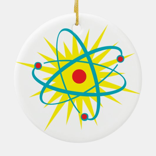 Atomar! Verzierung Keramik Ornament (Hinten)