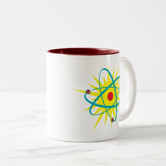 Atomar! Zweifarbige Tasse (VorderseiteRechts)