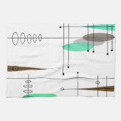 Atomära inspirierter Mitte- des Küchentuch (Horizontal)