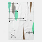 Atomära inspirierter Mitte- des Küchentuch (Vertikal)