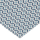 Atomära-inspiriertes geometrisches Muster Kurzer Tischläufer (Ecke)