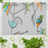 Atomära-inspiriertes Tischset #90 Handtuch (Gefaltet)