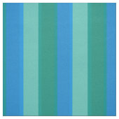 Atomaraquamarines und Türkis Stripes Stoff (Muster)