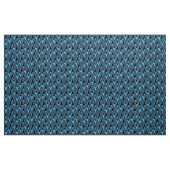Atomare Chevron-Muster - Blau Stoff (Yard (91,4 cm))