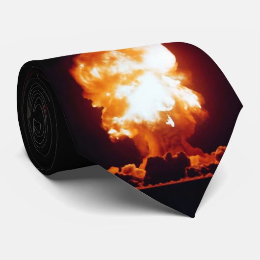 Atomare Explosion Tie® Krawatte (Gerollt)