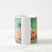 Atomare futuristische neue Florida Kaffeetasse (Mittel)