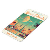Atomare futuristische neue Florida Magnet (Linke Seite)
