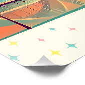 Atomare futuristische neue Florida Poster (Ecke)