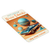 Atomare futuristische Sky View Cruiser Auto Magnet (Rechte Seite)