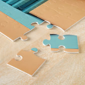 Atomare futuristische Sky View Cruiser Auto  Puzzle (Seite)