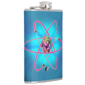 Atomare Juwelen Hip Flask Flachmann (Rechts)