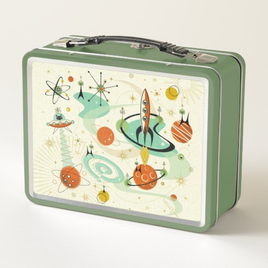 Atomare Katzen ©studioxtin Metall Brotdose (Rückseite)