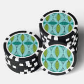 Atomare Ogee- und Sternenexplosionen Poker Chips (Stapel)