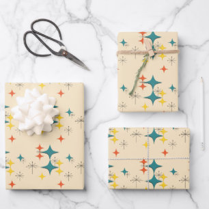 Atomare Sternexplosionen der Neunziger Jahre 4 Geschenkpapier Set
